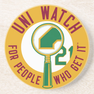Gold Uni Watch Coaster