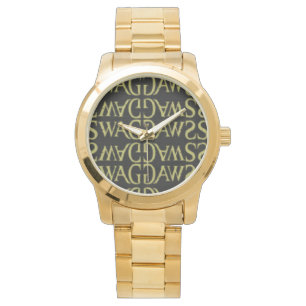 Gold, unisex, swag, watch, for sale ! watch