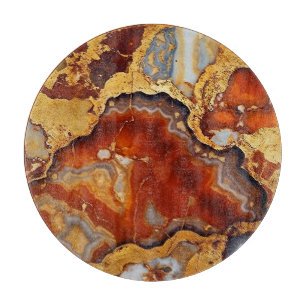 Gold Vein Agate Cutting Board