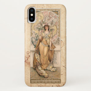 Gold Victorian Nouveau Beauty Case-Mate iPhone Case