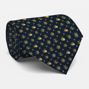 Gold Vintage Sailor Tie