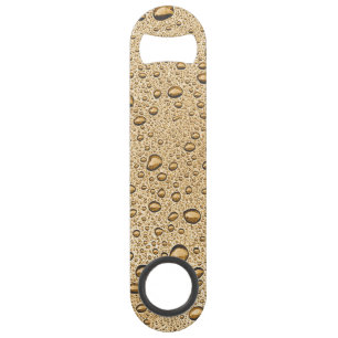 Gold water droplets
