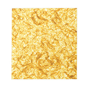 Gold Water Notepad