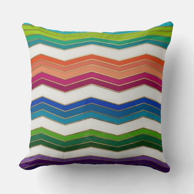 Gold Wave Cushion (Front)