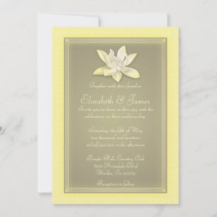 Gold Wedding Invitations
