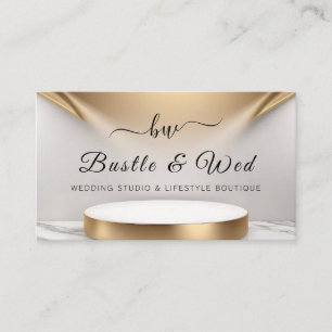 GOLD WEDDING STUDIO & LIFESTYLE BOUTIQUE BUSINESS CARD