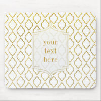 Gold & White Arabian Moroccan Glam Elegant