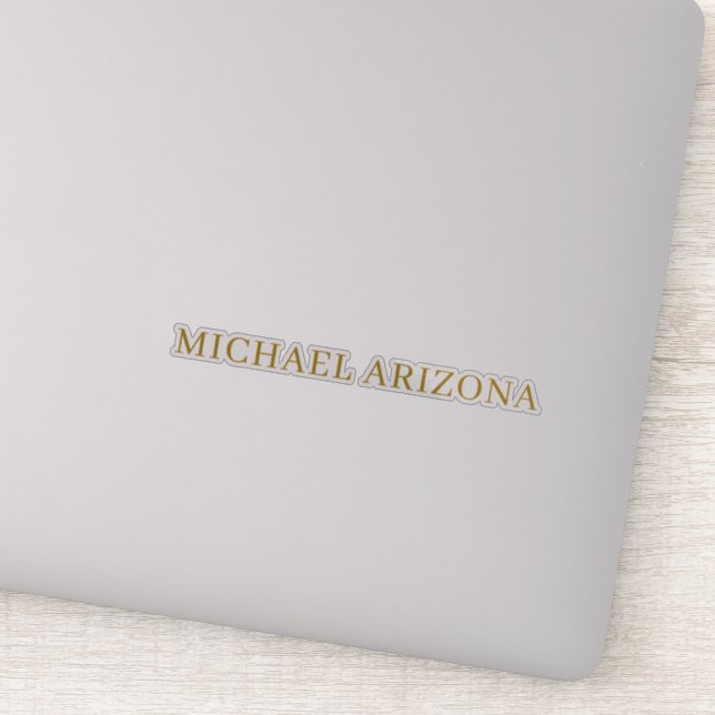 Gold & White Colour Minimalist Simple Plain Modern (Detail)