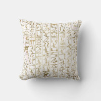 Gold & White Egyptian Egypt Glam Modern Chic