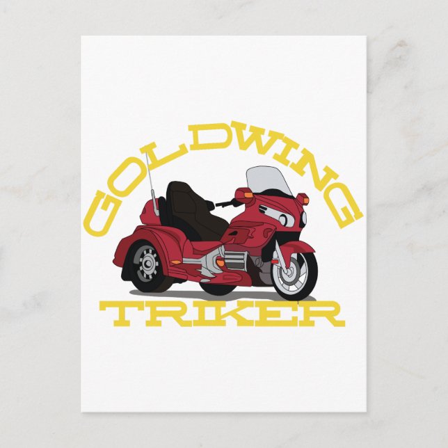 Gold Wing Postcard (Front)