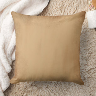 Gold with Burnished Edges Throw Pillow