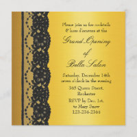 Gold with Lace Business Grand Opening
