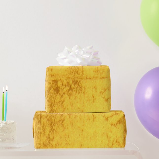 Gold Wrapping Paper (Party Gifts)