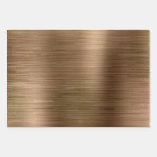 Gold Wrapping Paper Sheet