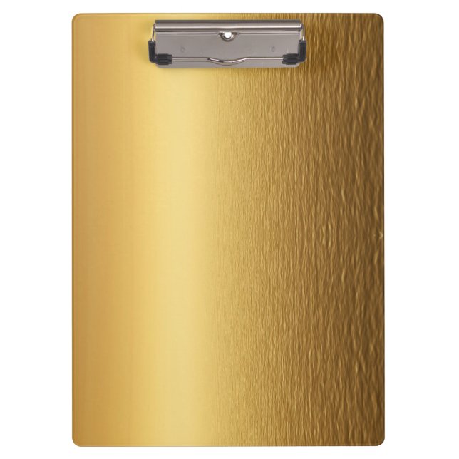 Gold Writing Clipboard (Front)