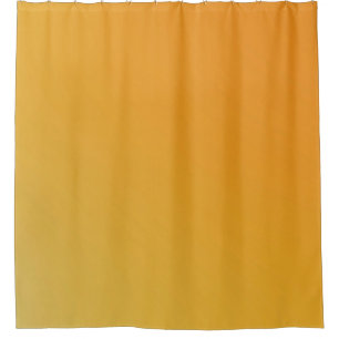 Gold yellow blue colour simple shower curtain