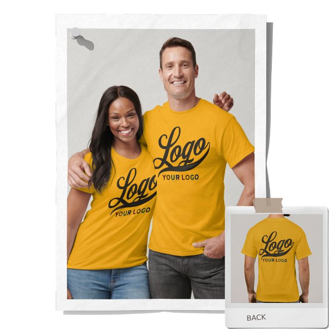 Gold Yellow Company Logo Swag Business Men Women T-Shirt (Creator Uploaded)