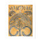Gold Yellow Ethnic Abstract Decorative 16x20 Print