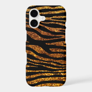Gold Zebra, Glitter Zebra, Zebra Print, Stripes