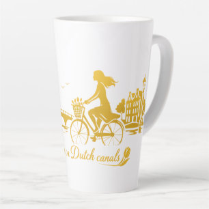 GoldAmsterdam Buoyant Dreamy Minimalistic Romantic Latte Mug
