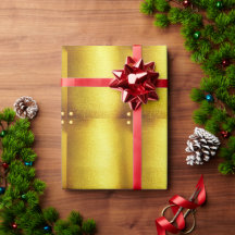 golde Wrapping Paper