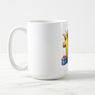 Golden 10th Birthday Coffee Mug