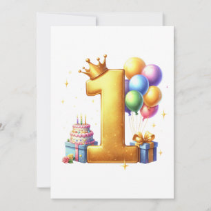 Golden 1st Birthday