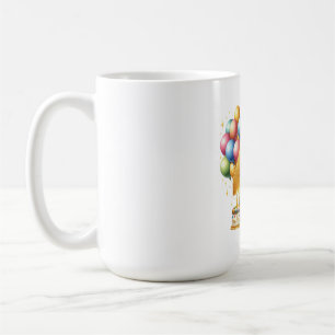 Golden 4th Birthday Coffee Mug