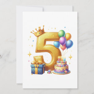 Golden 5th Birthday