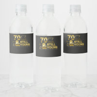 Golden 70 and still young 70th birthday quote
