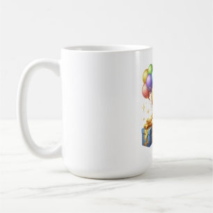 Golden 8th Birthday Coffee Mug