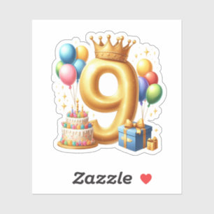 Golden 9th Birthday