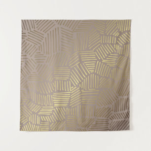 Golden abstract, elegant vintage background. tapestry