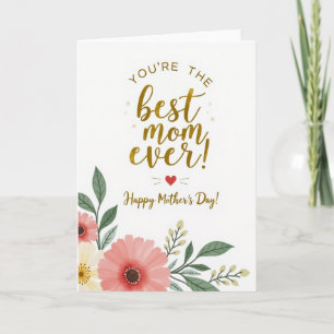 Golden Affection Celebration Card