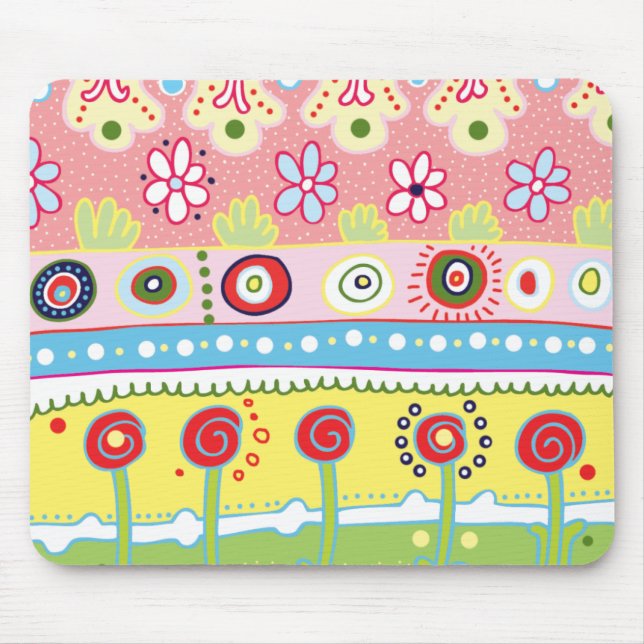 Golden Afternoon Mouse Pad (Front)