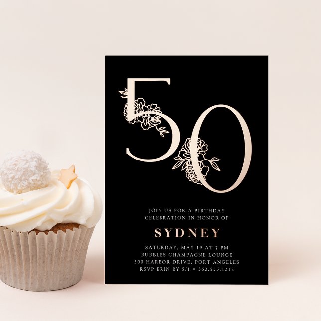 Golden Age | 50th Birthday Party Rose Gold (Creator Uploaded)