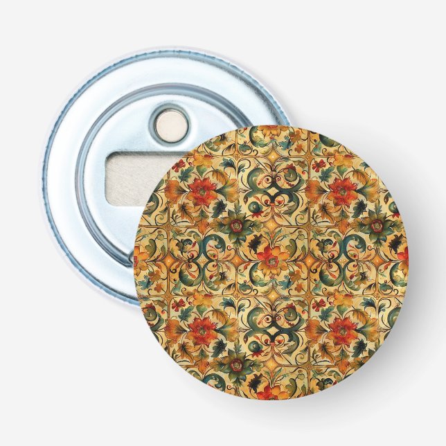 Golden Age Botanical  Bottle Opener (Front)