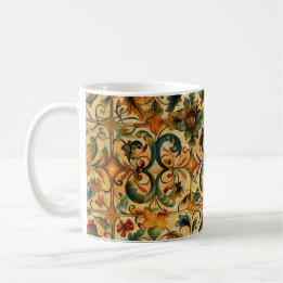 Golden Age Botanical Coffee Mug