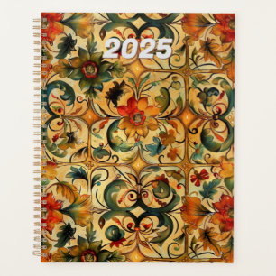Golden Age Botanical Design  Planner