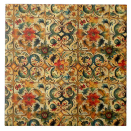 Golden Age Botanical  Tile