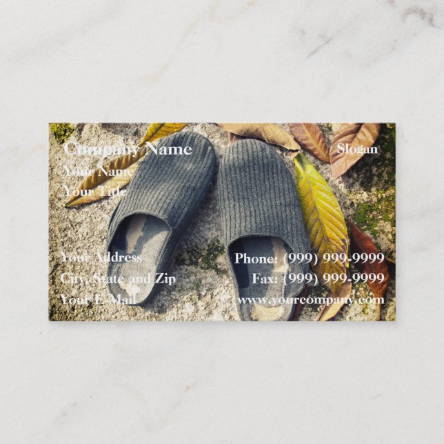 Golden age business card (Front)