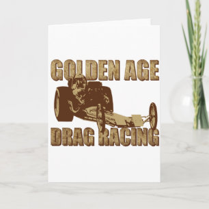 golden age drag racing digger dragster card