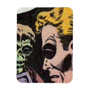 Golden age horror comics   1960s Vintage comics Magnet