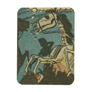 Golden age horror comics   scary retro comic 1990s magnet