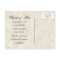 Golden Age of Elegance, Save the Date Postcard