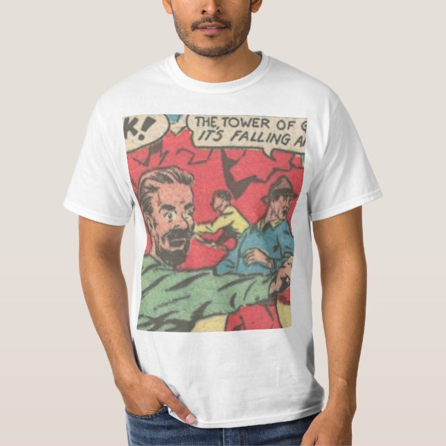 Golden Age Vintage Comics T-Shirt (Front)