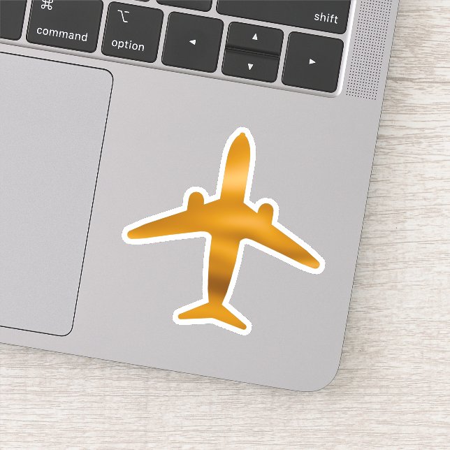 Golden aircraft (Detail)