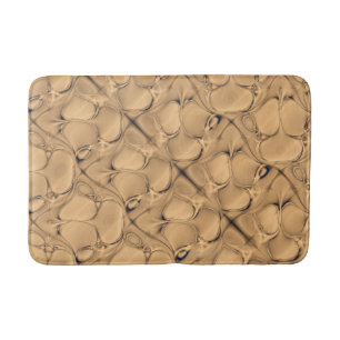 Golden Alligator Bath Mat