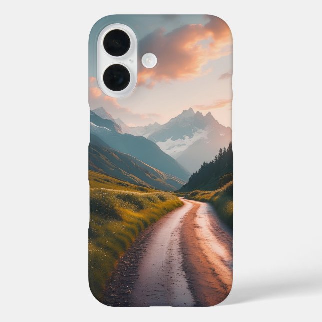 Golden Alpine Trail Case-Mate iPhone Case (Back)