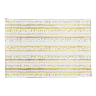 Golden Ancient Saying Paleo Hebrew Faux Foil Pillowcase